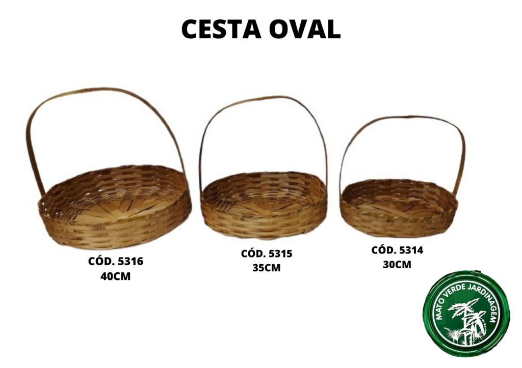 CESTA OVAL 30CM