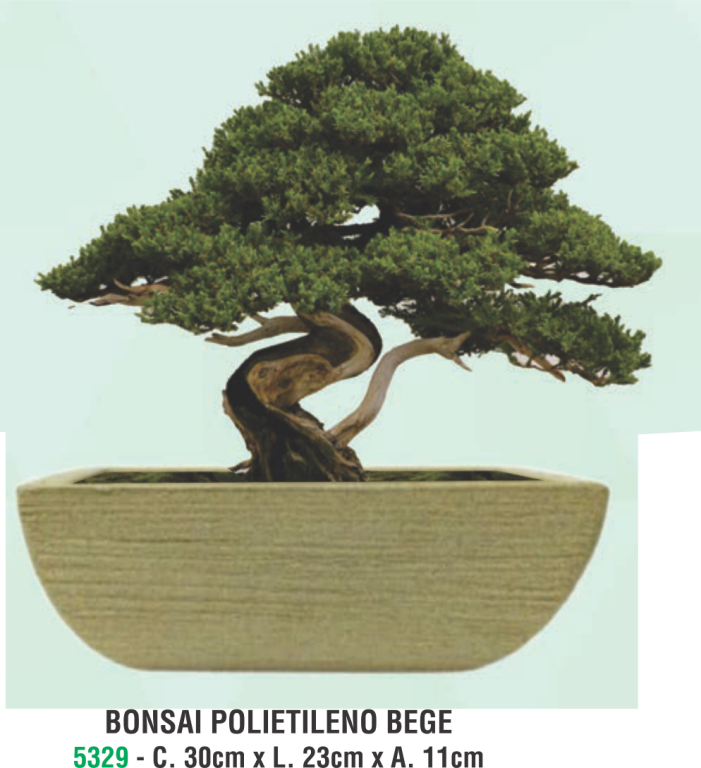 BONSAI POLIETILENO BEGE C.30XL.23XA.11