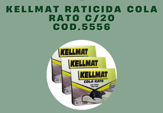KELLMAT RATICIDA COLA RATO C/20
