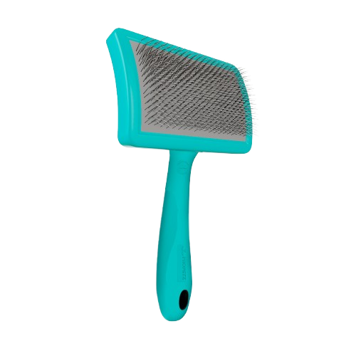 RASQUEADEIRA CURVA COM BOLINHA GRANDE AZUL - PROPETZ