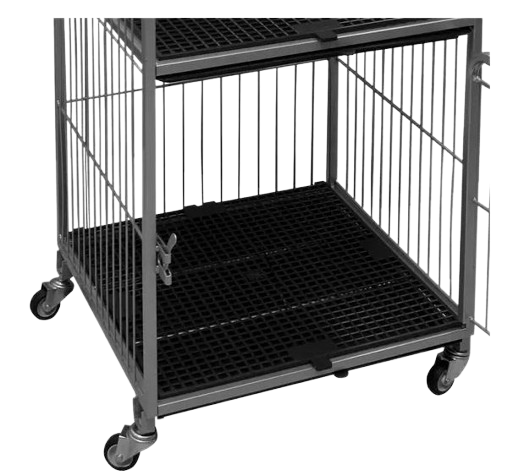 CANIL/GATIL PET MIX 03 LUGARES FIXO - PRATA