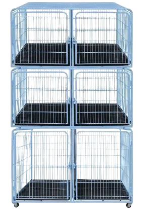 KIT CANIL  PET MIX MODULAR 06 LUGARES - AZUL