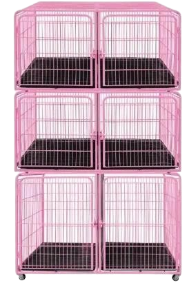 KIT CANIL  PET MIX MODULAR 06 LUGARES - ROSA