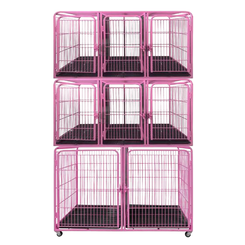 KIT CANIL PET MIX MODULAR 8 LUGARES - ROSA