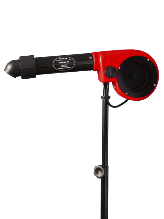 SECADOR PLENITUDE TURBO 3 TEMPERATURAS (COM PEDESTAL 4 PERNAS) - VERMELHO