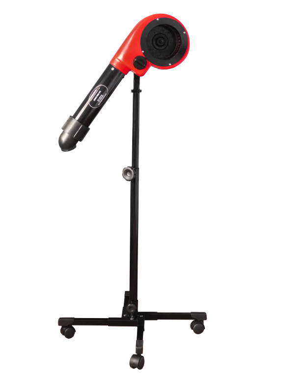 SECADOR PLENITUDE TURBO 3 TEMPERATURAS (COM PEDESTAL 4 PERNAS) - VERMELHO