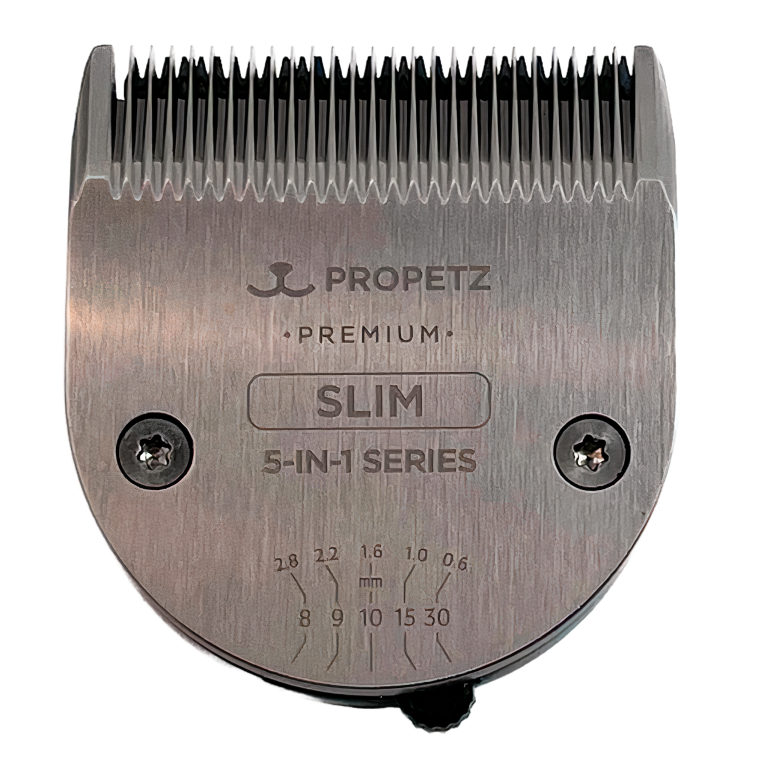 LÂMINA DE TOSA PRO 7 AÇO INOXPREMIUM REGULÁVEL SLIM Nº 8 A Nº 30 PROPETZ