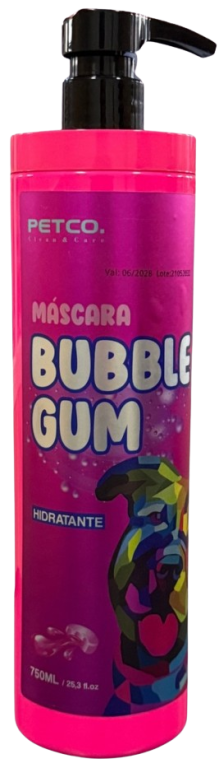 MÁSCARA BUBBLE GUM SUPER HIDRATAÇÃO+SECAGEM RÁPIDA - 750 ML