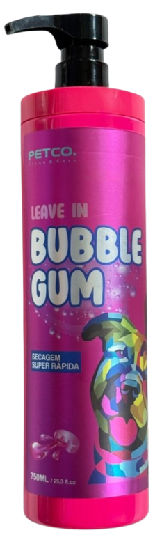 LEAVE IN BUBBLE GUM SECAGEM SUPER RÁPIDA - 750ML