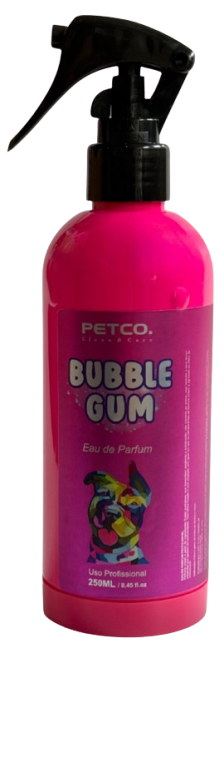 EAU DE PARFUM BUBBLE GUM - FRUTAL/FLORAL (INSPIRADO BUBBALOO TUTTI FRUTTI) - 250 ML