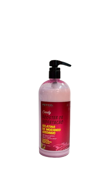 BOOSTER DE HIDRTAÇÃO GELATINA DE MORANGO AZEDINHO - 1 LITRO