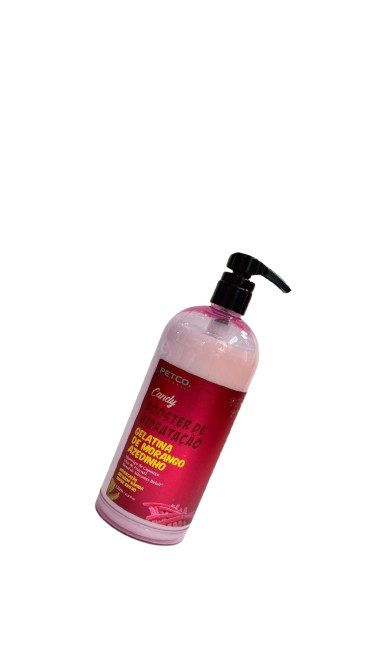 BOOSTER DE HIDRTAÇÃO GELATINA DE MORANGO AZEDINHO - 1 LITRO