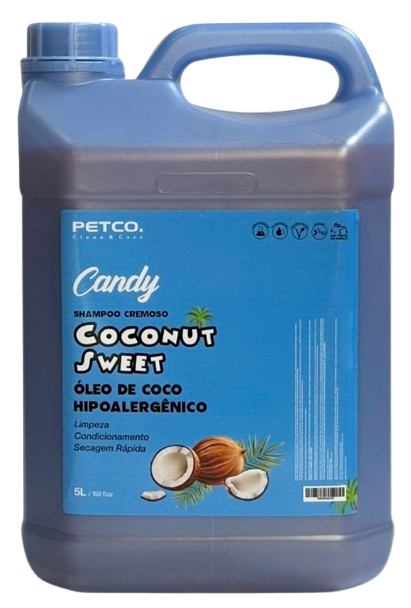 SHAMPOO CREMOSO COCONUT SWEET 5 LITROS - 1:10
