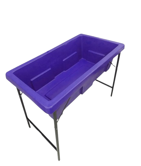 BANHEIRA ROTOMOLDADA COM DEGRAU - METAL PRATIC