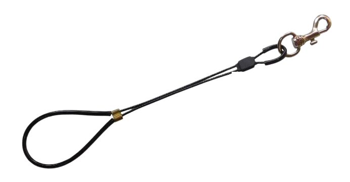 GUIA DE CONTENÇÃO PLENITUDE PRETA PEQUENA - 46CM