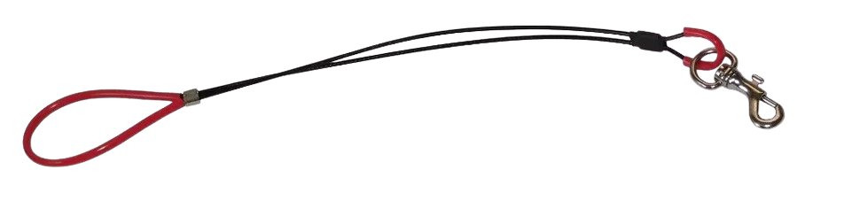 GUIA DE CONTENÇÃO PLENITUDE VERMELHA PEQUENA - 46CM