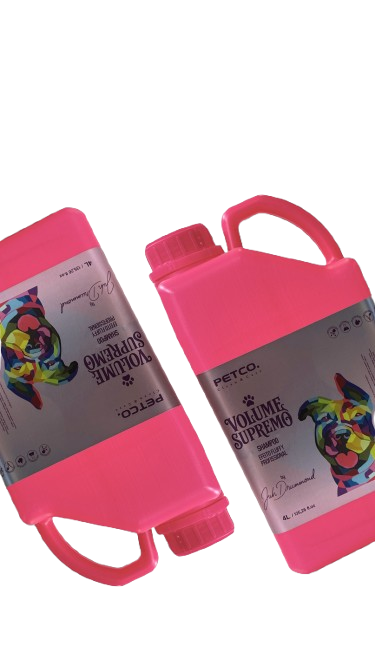 SHAMPOO VOLUME SUPREMO ALGODÃO DOCE 4 LITROS 1:10