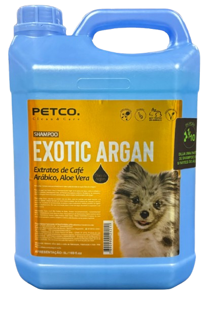 SHAMPOO EXOTIC ARGAN NOVA FÓRMULA 5 LITROS - 1:10