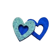 CORAÇÃO DOIS AMORES - 10 UNIDADES