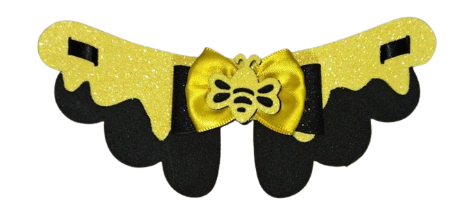 GARGANTILHA EVA ABELHA - 5 UNIDADES