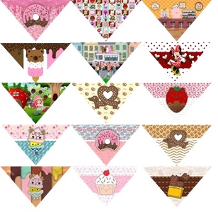 BANDANA DOÇURA M - 6 UNIDADES