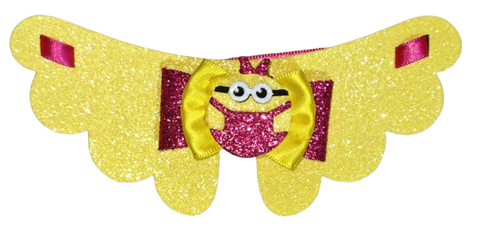 GARGANTILHA EVA MINION - 5 UNIDADES