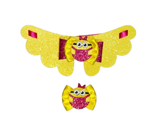 CONJUNTO EVA MINION - 5 UNIDADES