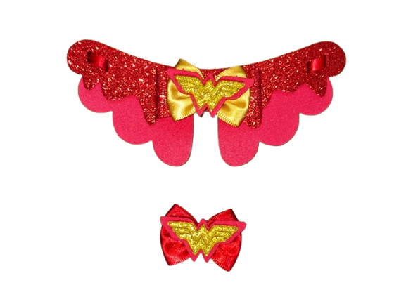 CONJUNTO EVA MULHER-MARAVILHA - 5 UNIDADES