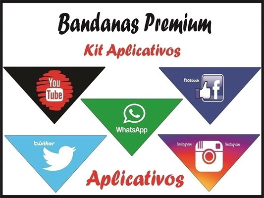 BANDANA PREMIUM APLICATIVOS COM 20