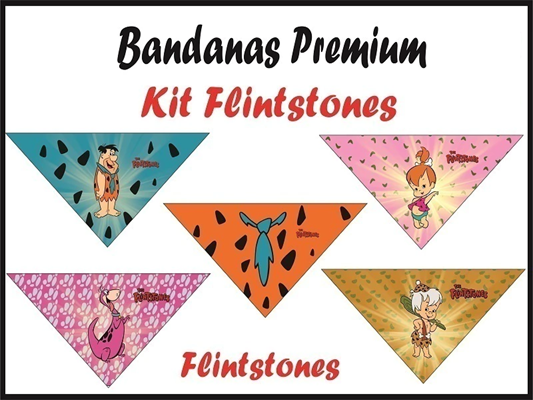 BANDANA PREMIUM FLINTSTONES COM 20