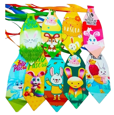 GRAVATA CETIM PÁSCOA