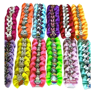 LAÇOS DE PÁSCOA DIVERSOS - 10 UNIDADES