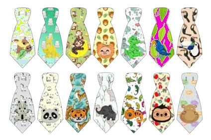 GRAVATA SAFARI MÉDIA - 10 UNIDADES