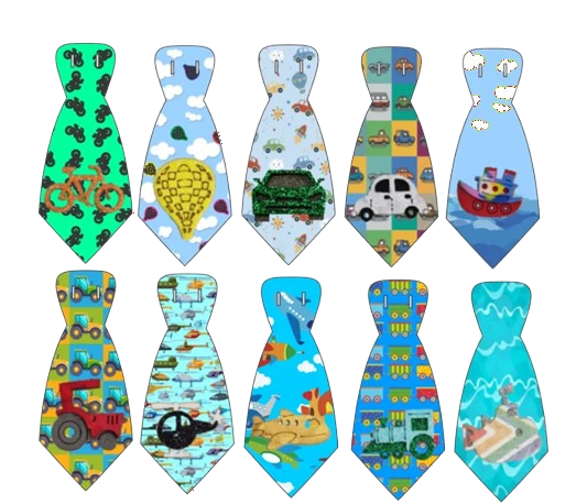 GRAVATA MACHO PEQUENA - 10 UNIDADES