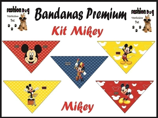 BANDANA PREMIUM MICKEY COM 20