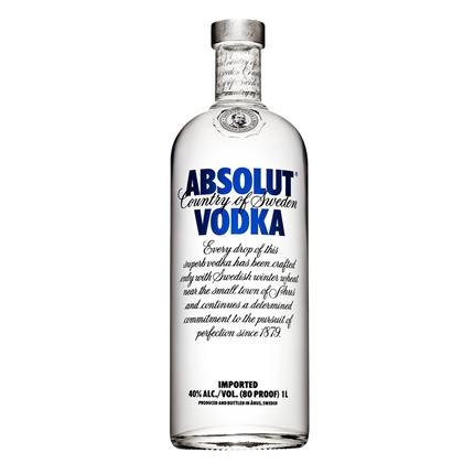 VODKA SUECA ABSOLUT NATURAL _1000 ML