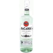 RUM BACARDI CARTA BLANCA_ 1000 ML