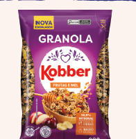 GRANOLA FRUTAS E MEL KOBBER 800G
