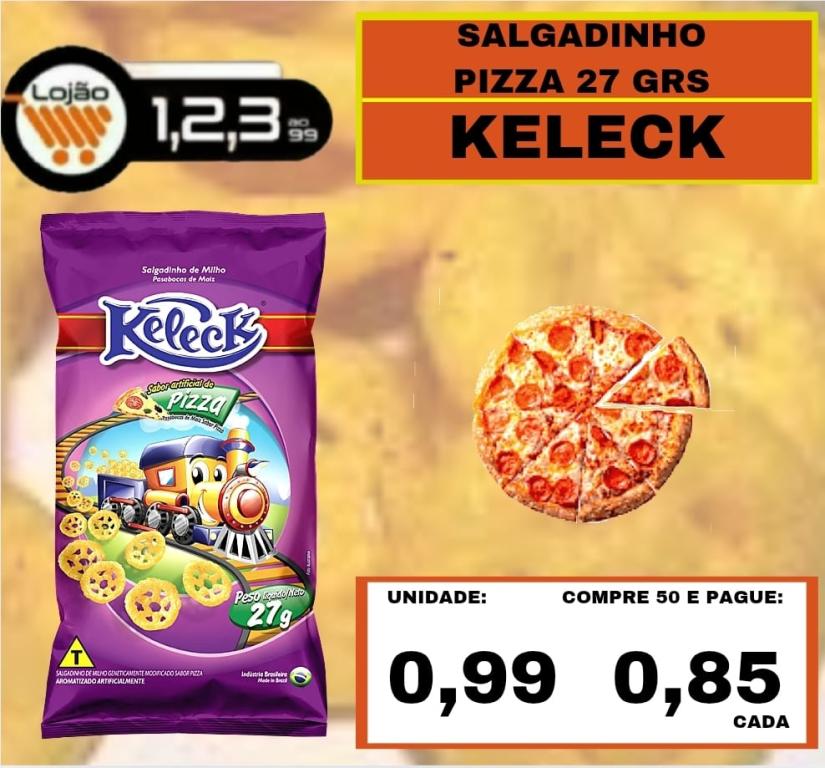 MERCEARIA - KELECK -  27grs SALGADINHO PIZZA