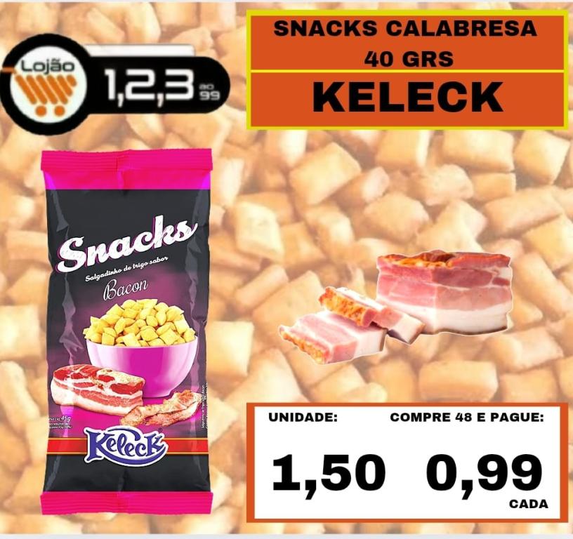 MERCEARIA - KELECK - SNACKS BACON