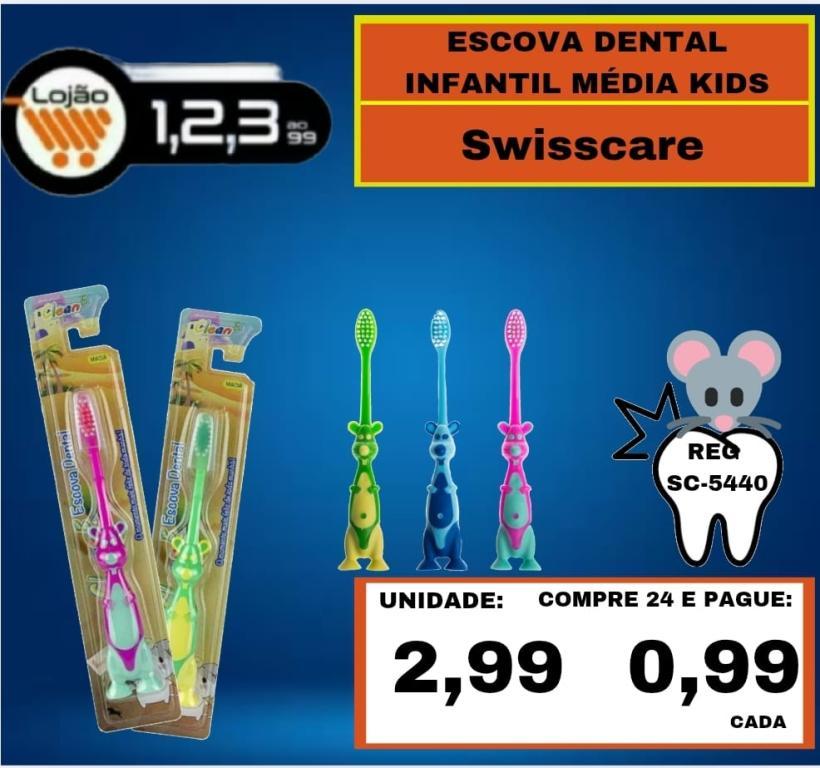 HIGIENE - ESCOVA DENTAL INFANTIL Ref 5440