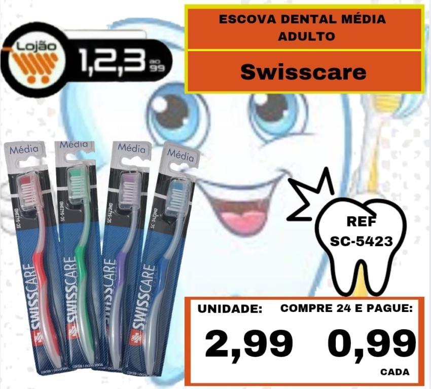 HIGIENE - ESCOVA DENTAL ADULTO Ref 5423