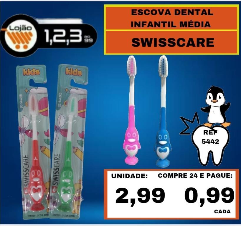 HIGIENE - ESCOVA DENTAL INFANTIL Ref 5442