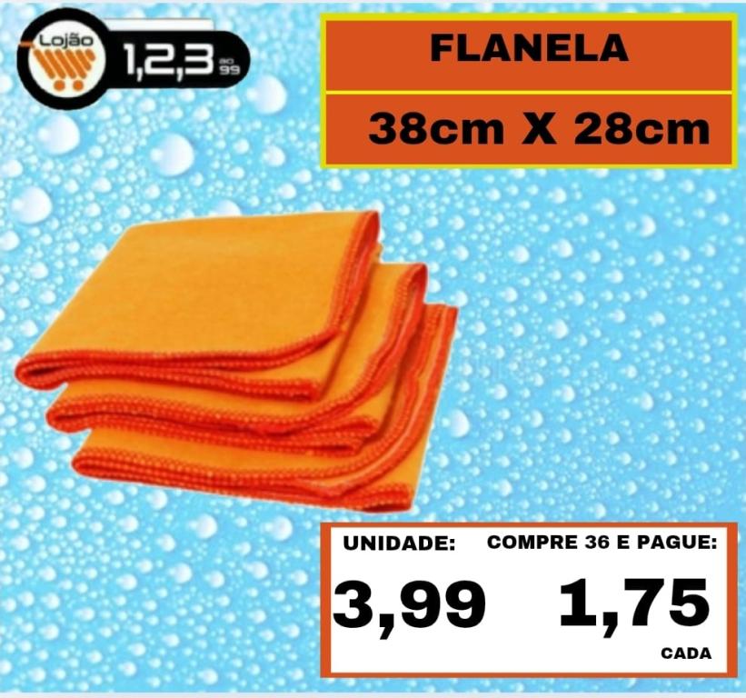 LIMPEZA - PANO FLANELA