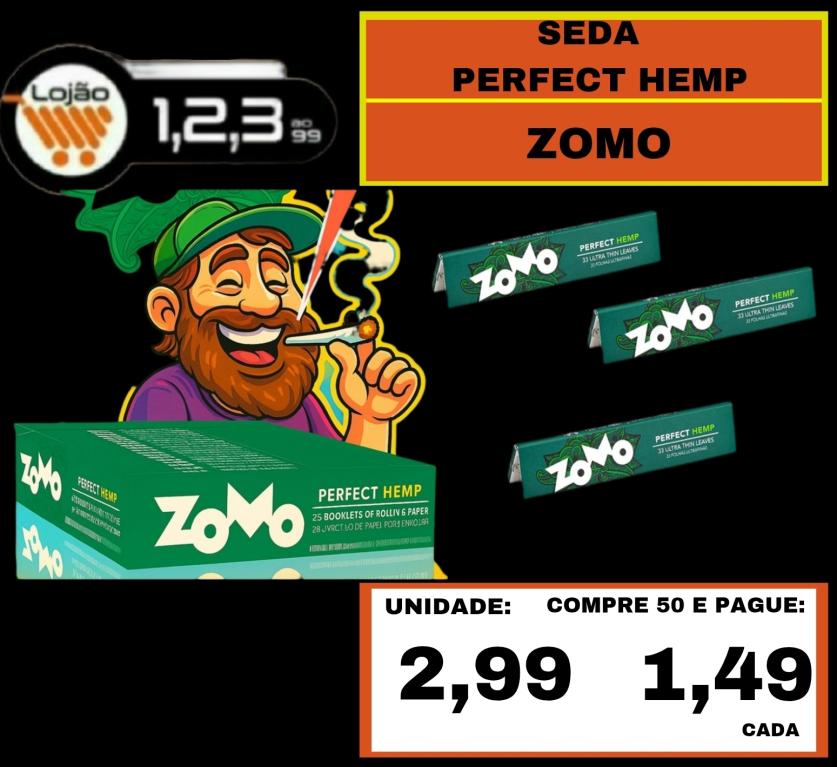 TABACARIA - SEDA ZOMO PERFECT HEMP