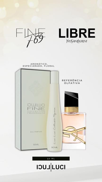 FRAGRÂNCIA FINE F69 50ML (INSPIRAÇÃO LIBRE YVES SAINT LAURENT)