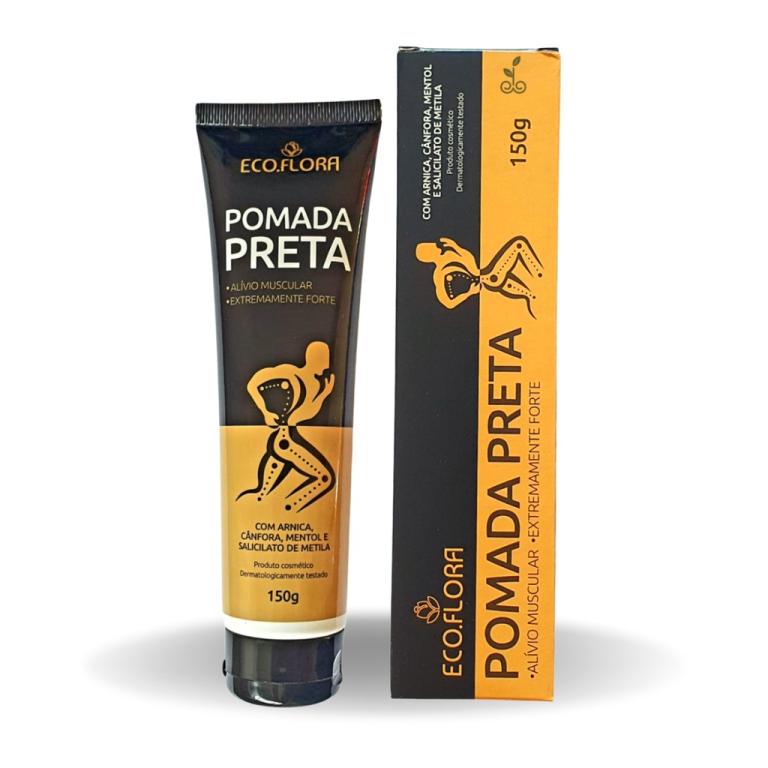 POMADA PRETA MASSAGEADORA MUSCULAR 150G