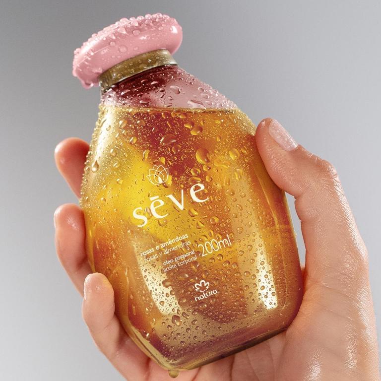 ÓLEO DESODORANTE CORPORAL SÈVE ROSAS E AMÊNDOAS 200ML