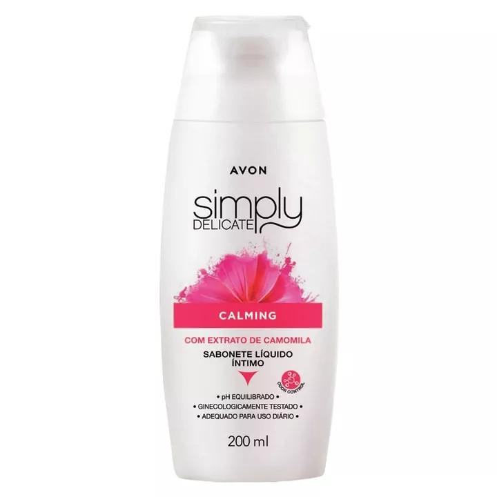 SIMPLY DELICATE SABONETE LÍQUIDO ÍNTIMO CALMING 200ML