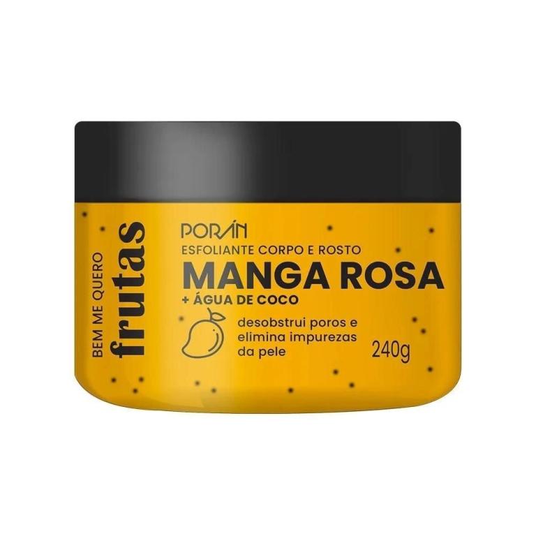 ESFOLIANTE BEM ME QUERO CORPO E ROSTO MANGA ROSA E ÁGUA DE COCO 240G